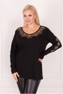 Picture of PLUS SIZE BLOUSE WITH RHINESTONES
